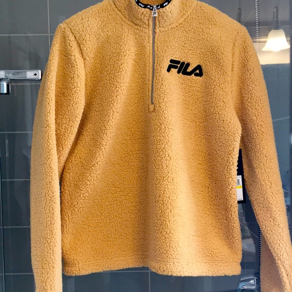 FILA Sherpa Pullover 1/4 Zip - Picture 1 of 6